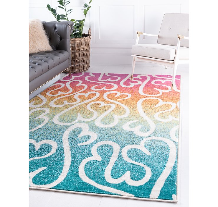 Jane Seymour 8' x 10' Open Hearts Rug