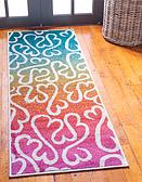 Jane Seymour 2' x 6' Open Hearts Runner Rug thumbnail