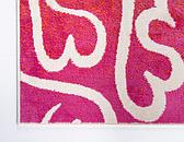 Jane Seymour 2' x 6' Open Hearts Runner Rug thumbnail