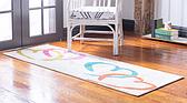 2' x 6' Open Hearts Runner Rug thumbnail