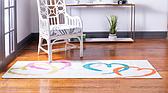 2' x 6' Open Hearts Runner Rug thumbnail