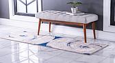 Jane Seymour 2' x 6' Open Hearts Runner Rug thumbnail