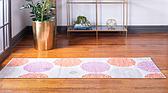 Jane Seymour 2' x 6' Open Hearts Runner Rug thumbnail
