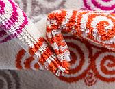 Jane Seymour 2' x 6' Open Hearts Runner Rug thumbnail