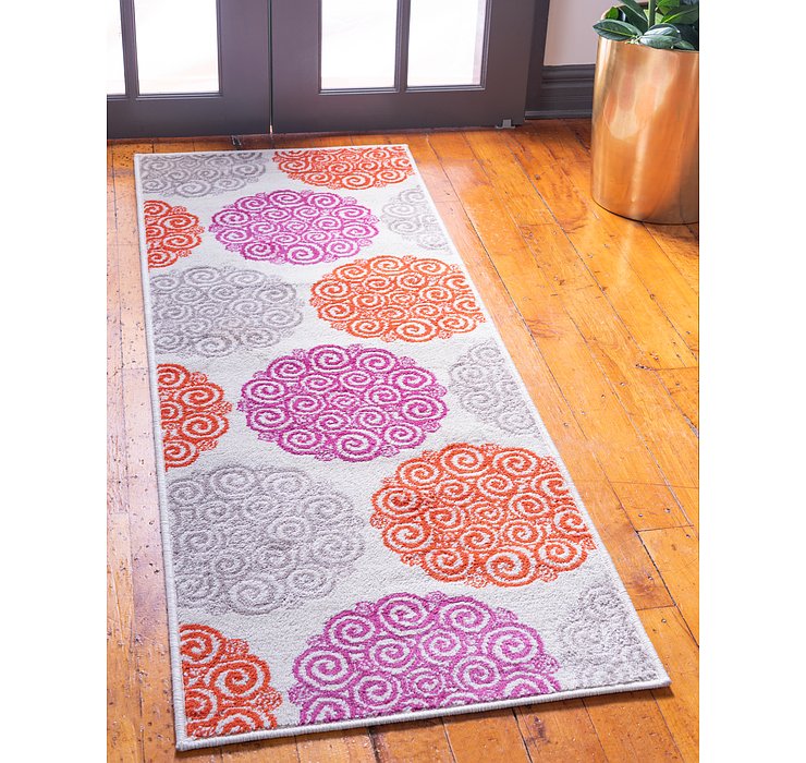 Jane Seymour 2' x 6' Open Hearts Runner Rug