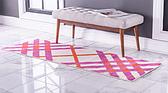 Jane Seymour 2' x 6' Open Hearts Runner Rug thumbnail