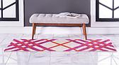 Jane Seymour 2' x 6' Open Hearts Runner Rug thumbnail