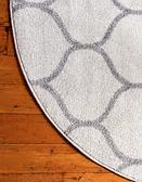 4' x 4' Lattice Frieze Round Rug thumbnail