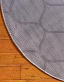 4' x 4' Lattice Frieze Round Rug thumbnail