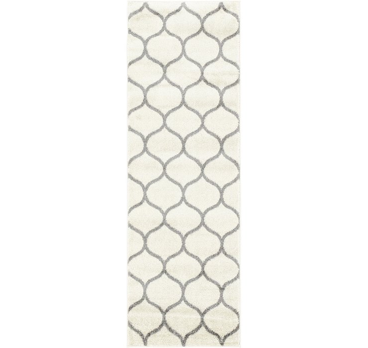 2' x 6' Lattice Frieze Runner Rug