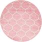 4' x 4' Trellis Frieze Round Rug thumbnail