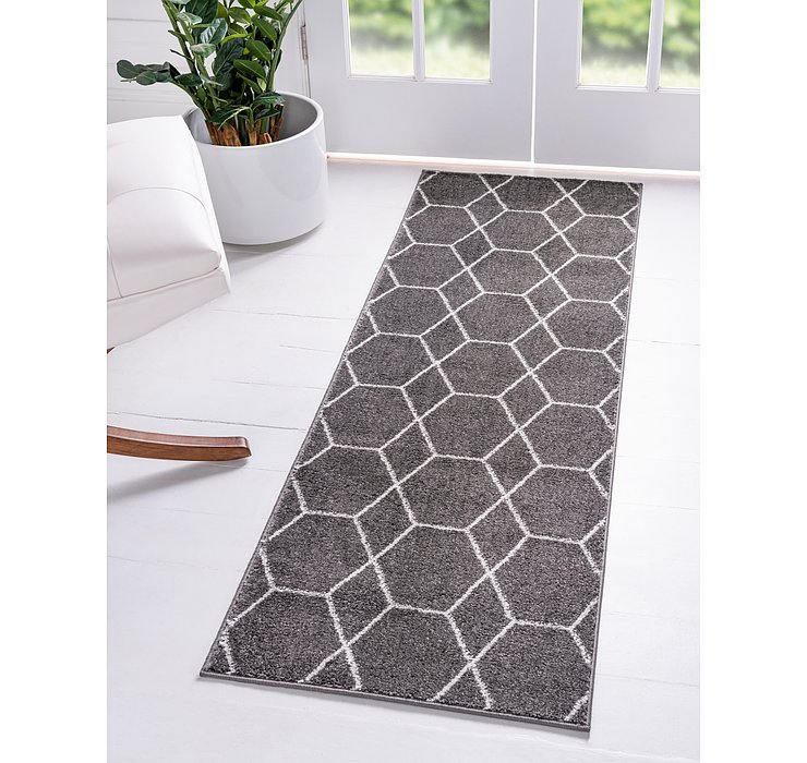 2' x 13' Trellis Frieze Runner Rug