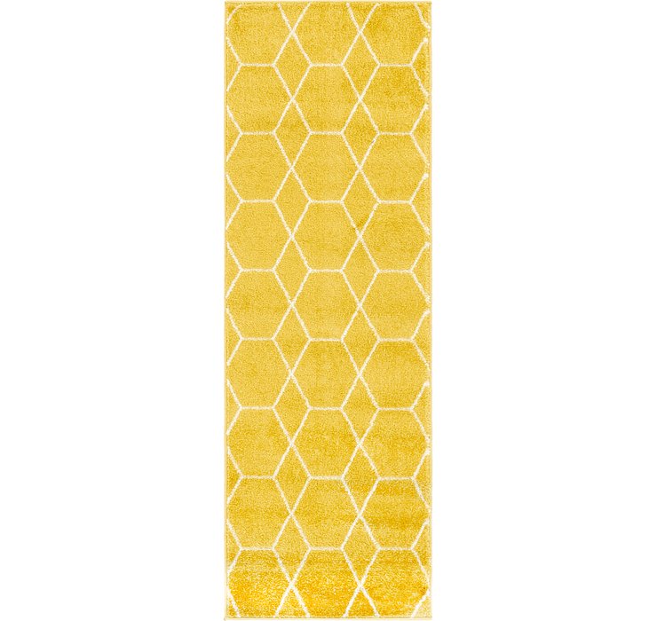 2' x 6' Lattice Frieze Runner Rug