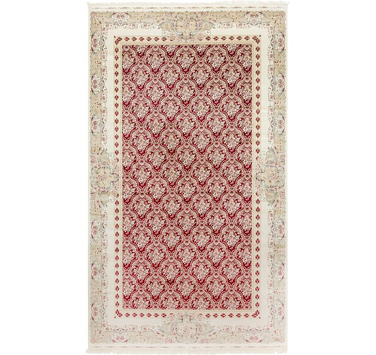 9' 10 x 16' 5 Qom Bamboo Silk Rug