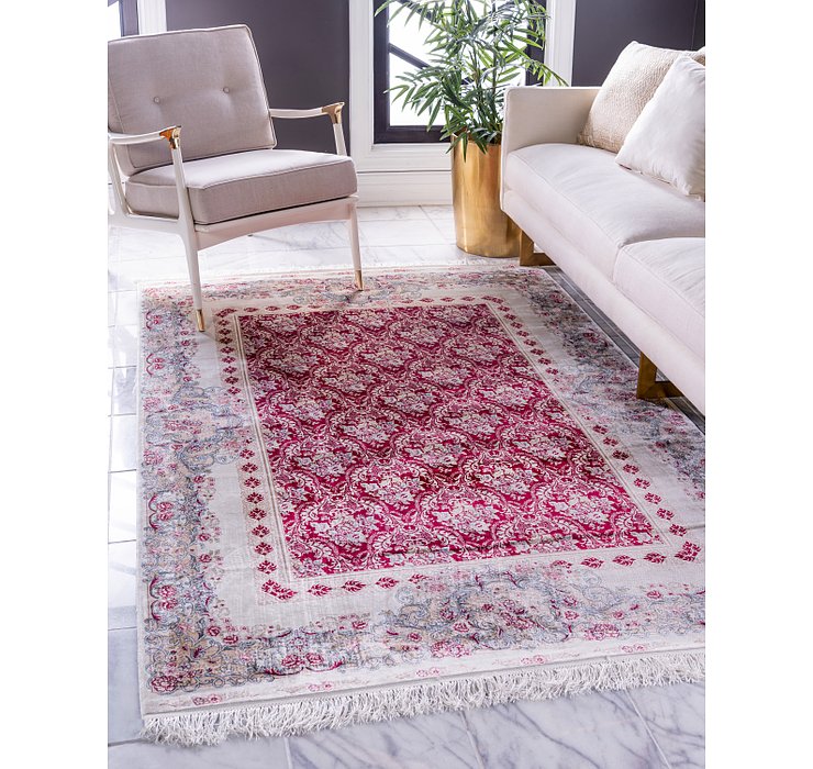 9' 10 x 16' 5 Qom Bamboo Silk Rug