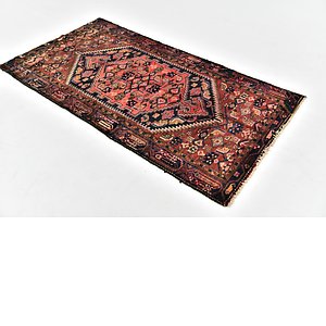 HandKnotted 3' 5 x 6' 4 Zanjan Persian Rug