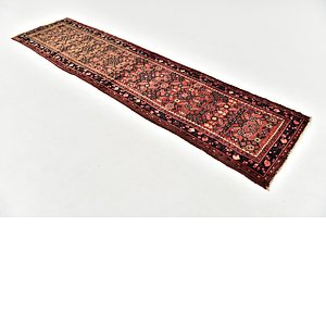 HandKnotted 2' 6 x 9' 10 Hossainabad Persian Run...