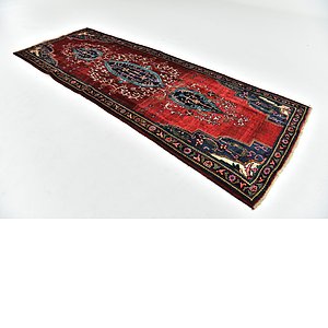 HandKnotted 4' 4 x 12' 2 Hamedan Persian Runner ...