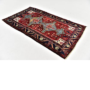 HandKnotted 4' x 7' 4 Hamedan Persian Rug