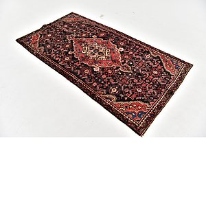 HandKnotted 3' 7 x 6' 10 Hamedan Persian Rug