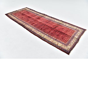 HandKnotted 3' 10 x 10' 3 Botemir Persian Runner ...