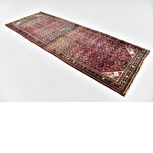 HandKnotted 3' 10 x 10' 5 Hamedan Persian Runner ...