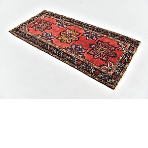 HandKnotted 3' 2 x 6' 5 Hamedan Persian Runner ...