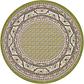 3' 7 x 3' 7 Tribeca Round Rug thumbnail