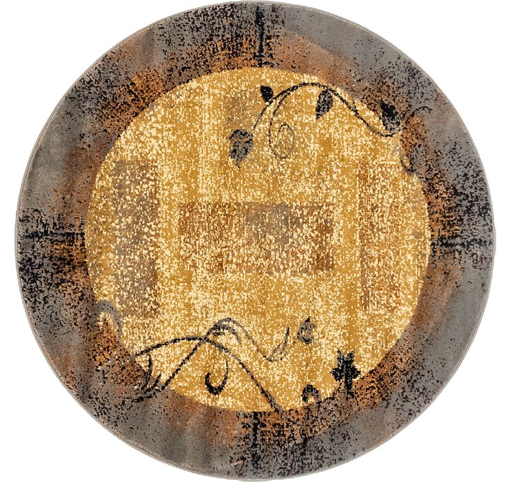 122cm x 122cm Coffee Shop Round Rug