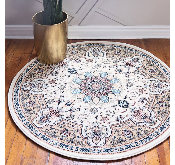 10' x 10' Nain Design Round Rug