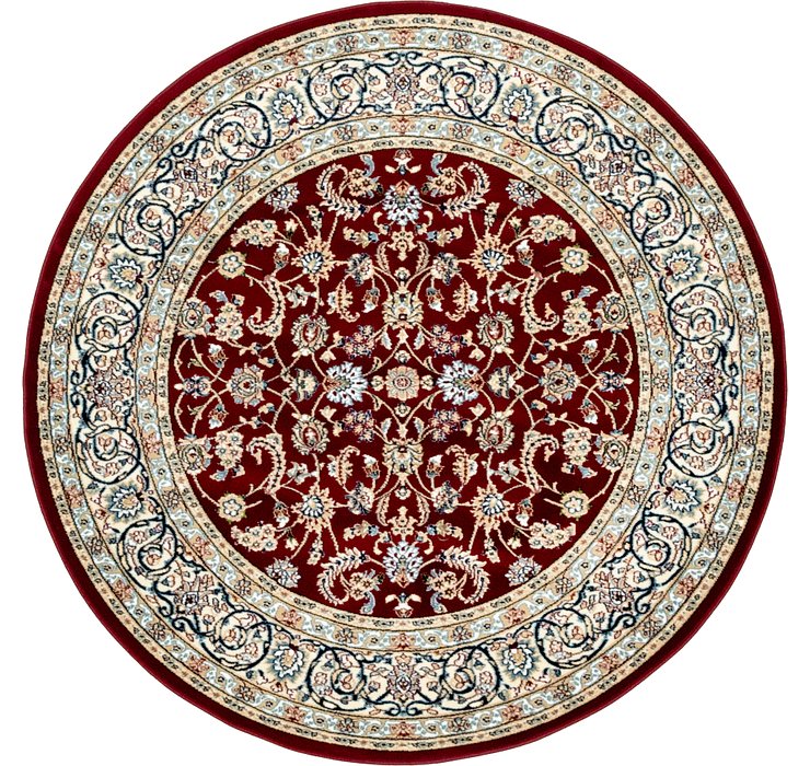 5' x 5' Nain Design Round Rug