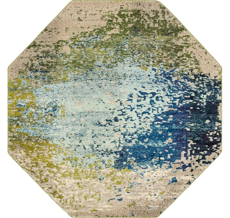8' x 8' Hyacinth Octagon Rug