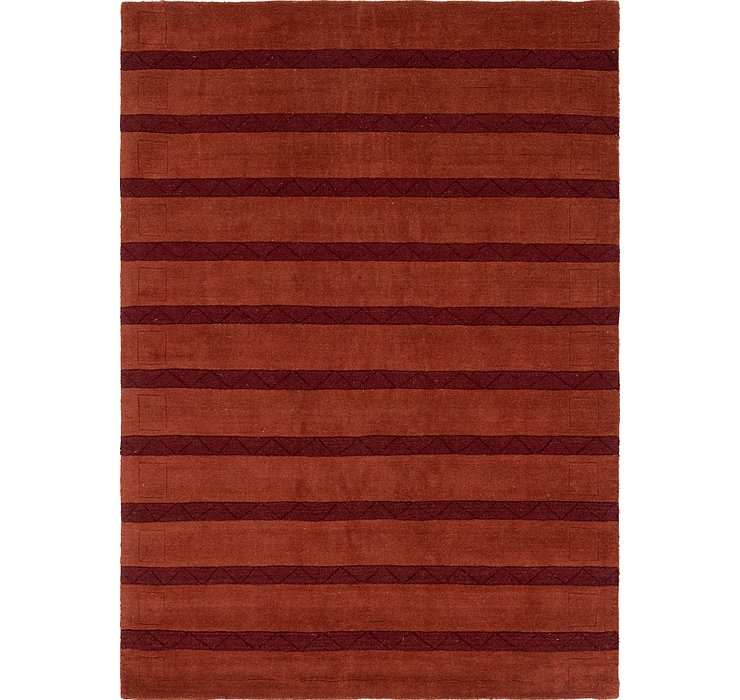 6' 8 x 9' 9 Gabbeh Rug