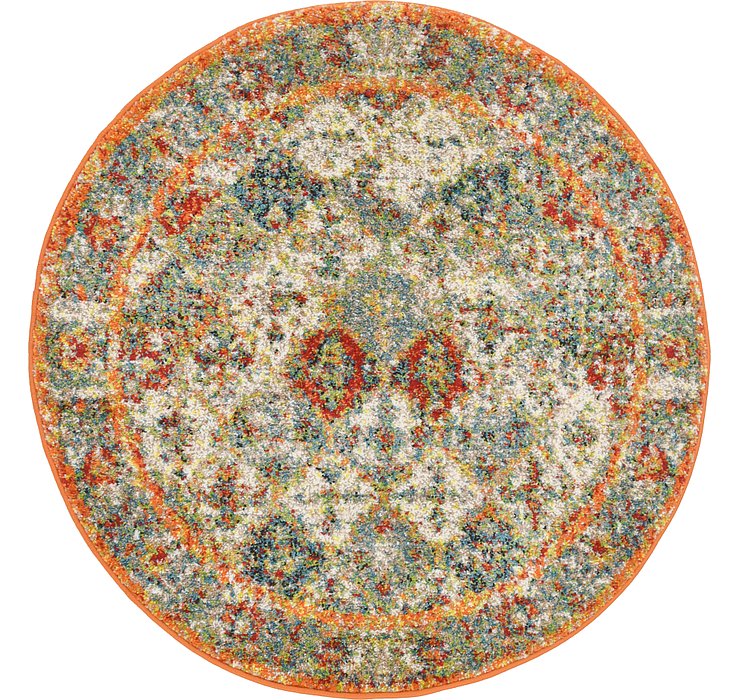 3' 3 x 3' 3 Brighella Round Rug