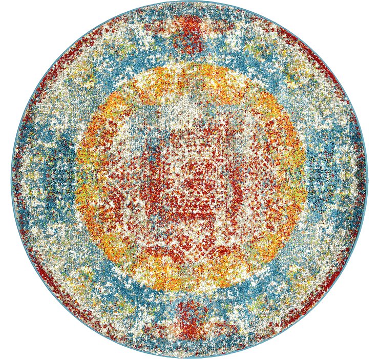 4' x 4' Brighella Round Rug