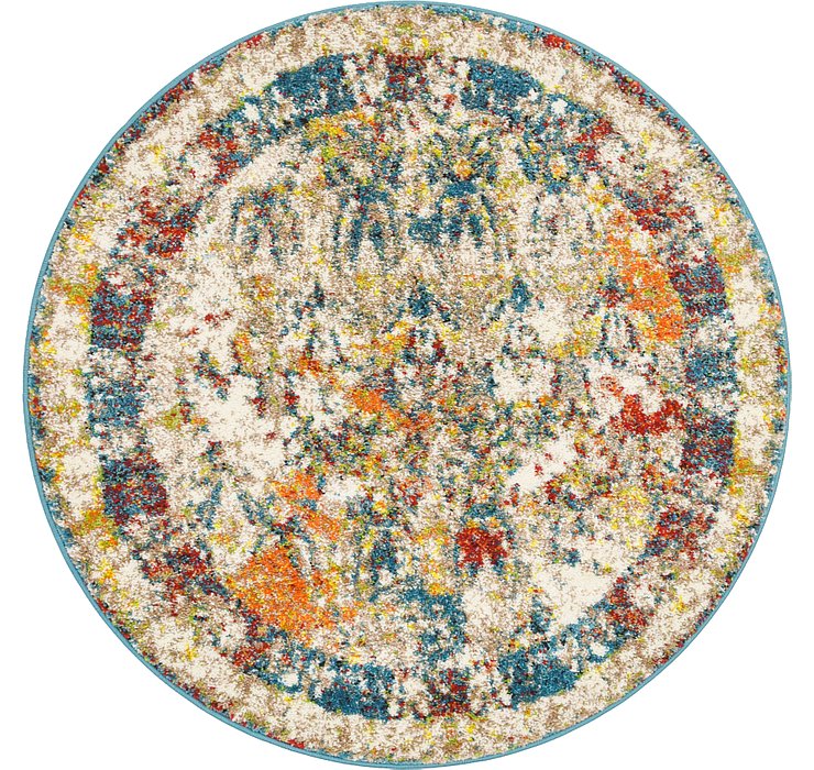 3' 3 x 3' 3 Venice Round Rug