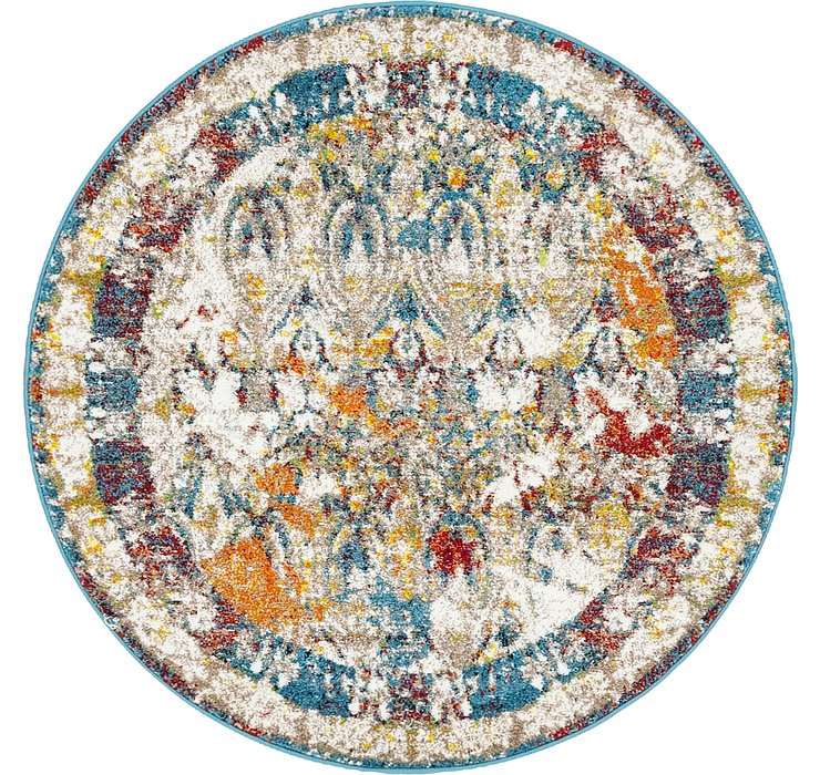 4' x 4' Venice Round Rug