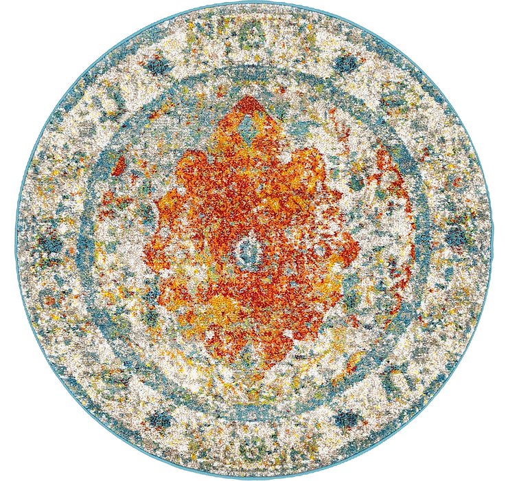 4' x 4' Venice Round Rug