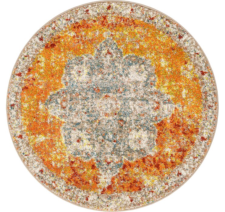 3' 3 x 3' 3 Venice Round Rug