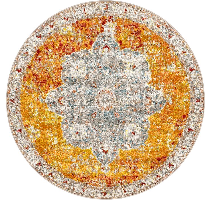 4' x 4' Venice Round Rug