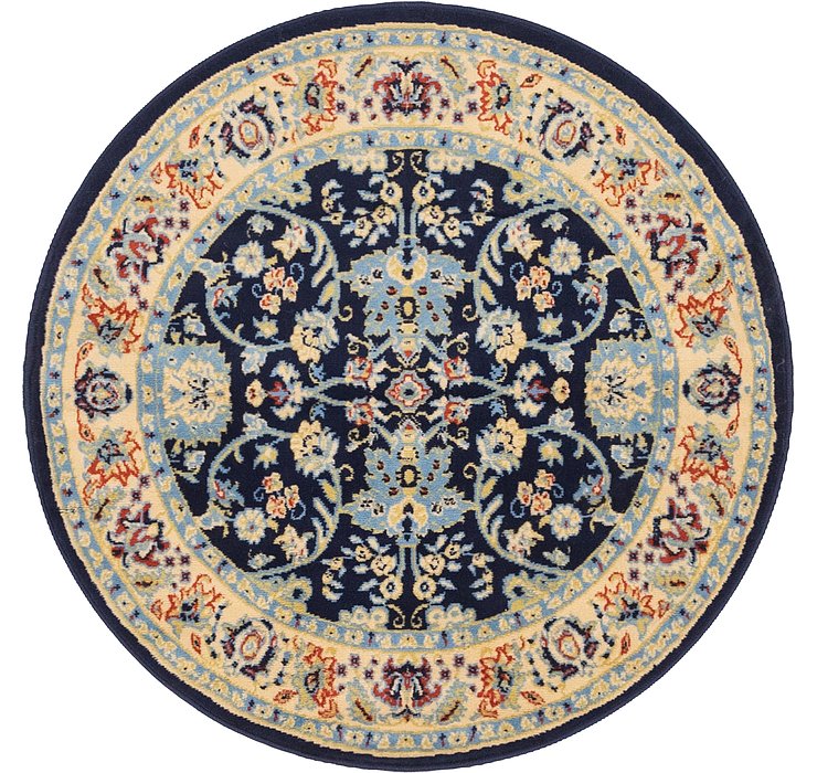 4' x 4' Yasmin Round Rug