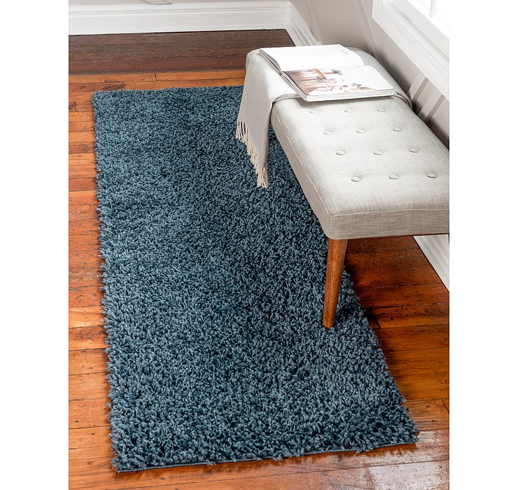 2' 7 x 13' Zermatt Shag Runner Rug