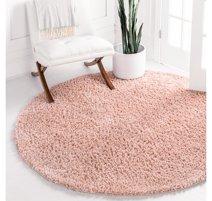 8' x 8' Zermatt Shag Round Rug