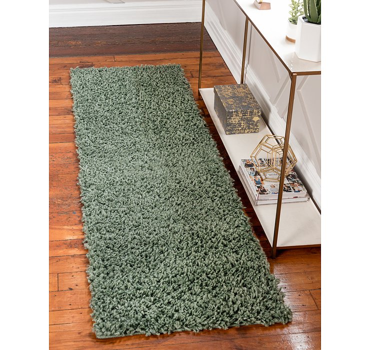 2' 7 x 13' Zermatt Shag Runner Rug