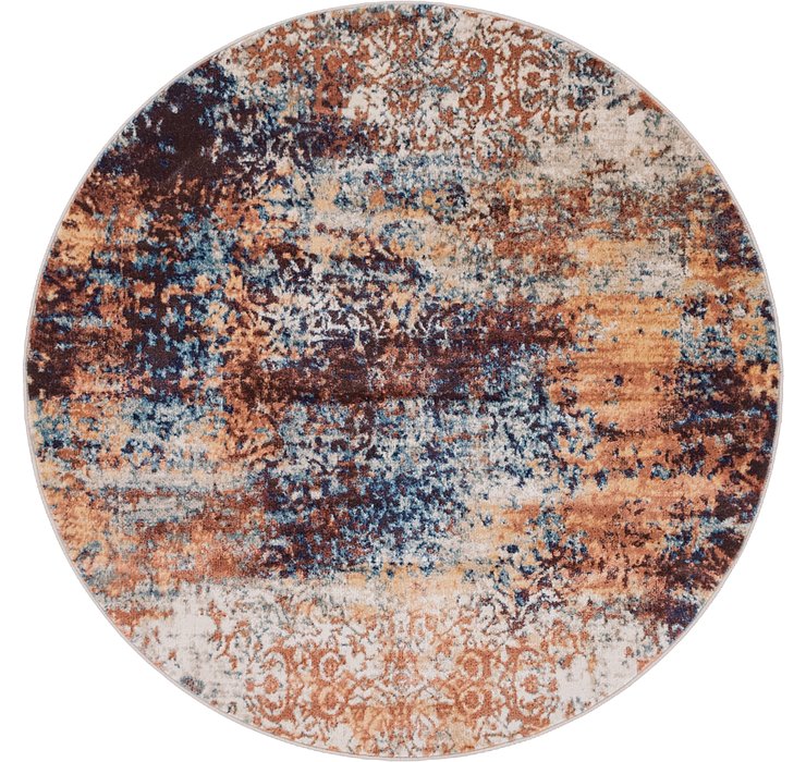 5' x 5' Ethereal Round Rug