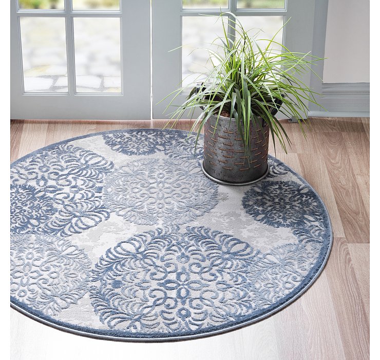 4' x 4' Chesterfield Round Rug