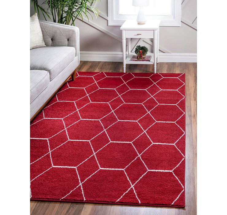 8' x 10' Trellis Frieze Rug