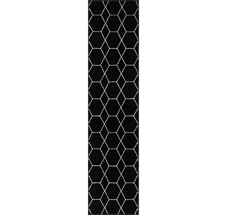 2' x 8' 8 Trellis Frieze Runner Rug