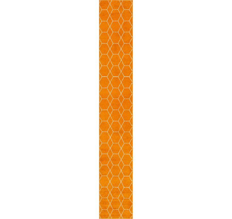 2' x 13' Trellis Frieze Runner Rug