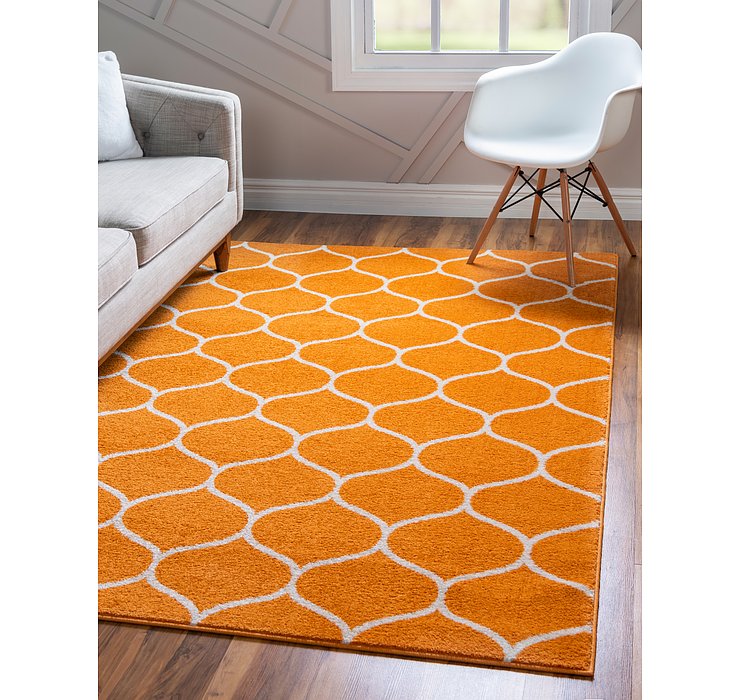 2' x 3' Trellis Frieze Rug